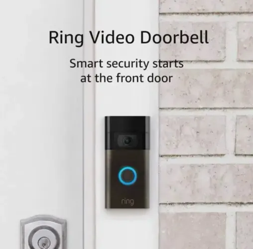 Campainha Ring Doorbell 2nd Gen + Fonte