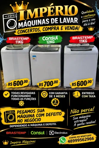 Máquinas de lavar