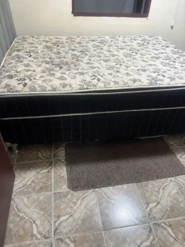Cama casal Box completo