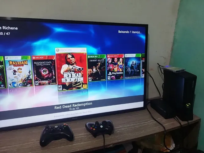 XBOX360 DESTRAVADO RGH 500GB PERFEITO