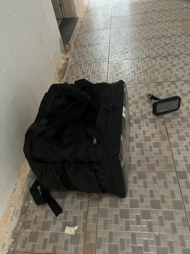 Bag para entregador + suporte para telefone