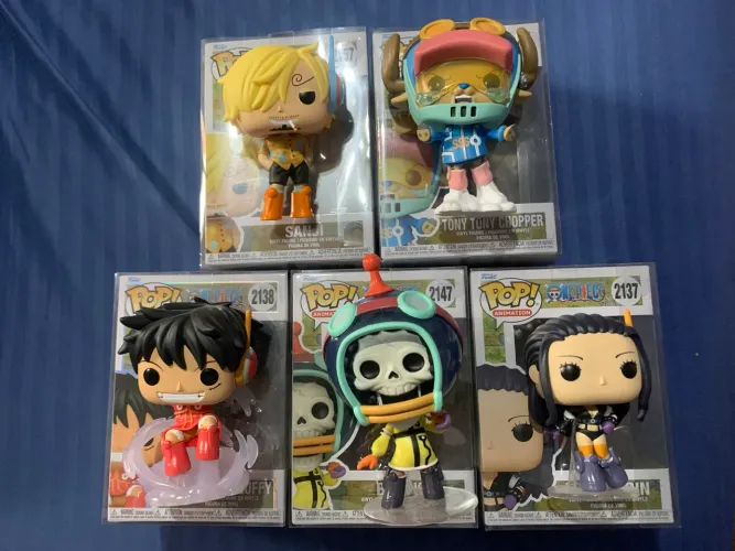 Coleção - Funko Pop One Piece (5 unidades)