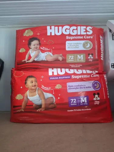 Vende-se fraldas Huggies M