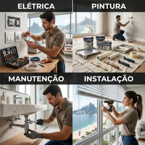 Faz tudo Marido de aluguel para Serviços de Reparos Manutenção Instalação Eletricos