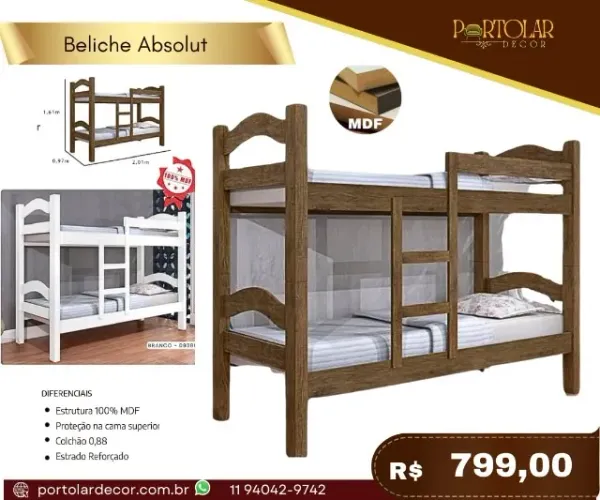 Beliche Absolut, a pronta entrega
