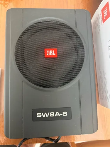 CAIXA Sub JBL Ativa modelo SW8A-S