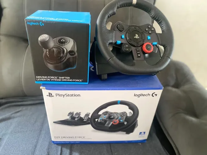 Volante LOGITECH+ Câmbio