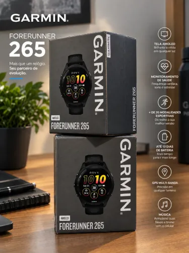 Garmin Forerunner Music 265 AMOLED - Lacrado