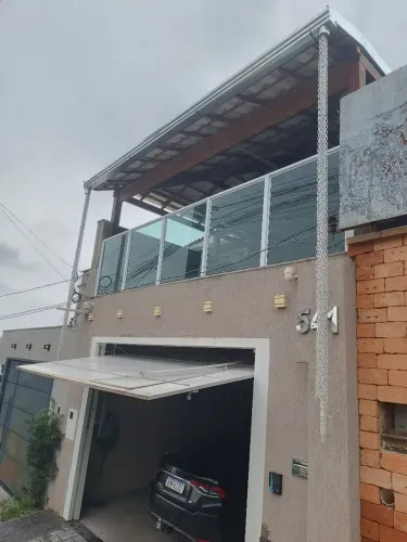Para peito vidro guarda corpo 