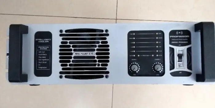 AMPLIFICADOR PROFISSOM 6.40 - 3.000W RMS 4 ohms 110/220 v