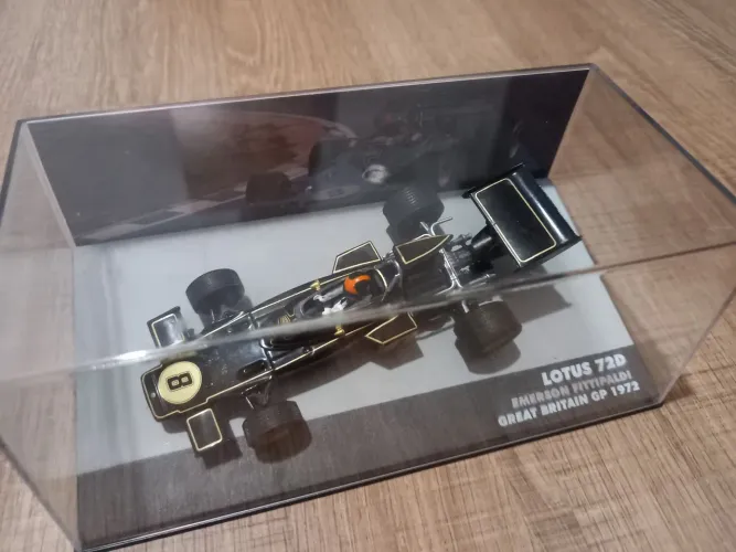 Lotus 72D Emerson Fittipaldi Miniatura 1/43