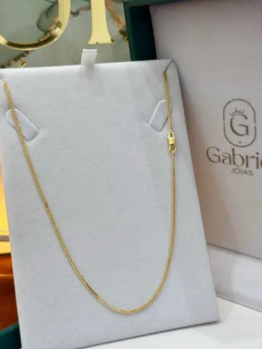 Cordão de ouro elo grumet 6g de fábrica ( LOJA FÍSICA)