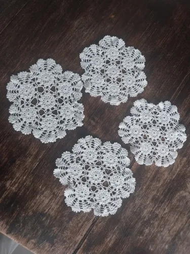 Peças em crochê