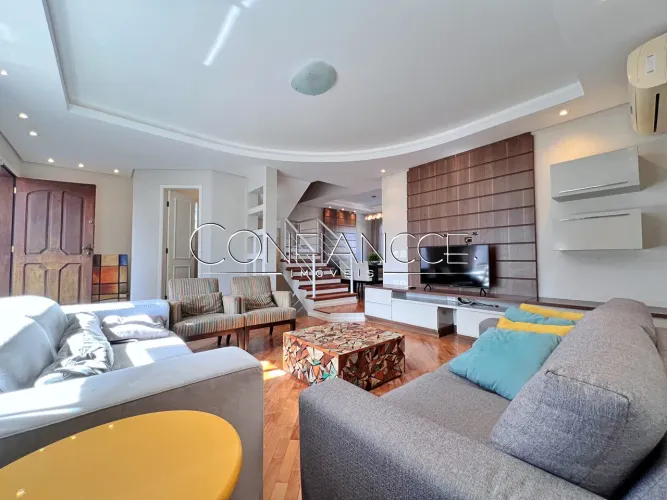 Casa mobiliada para alugar, condominio, 3 quartos, Seminário, Curitiba - PR | Confiancce I