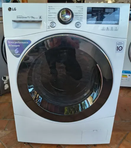 Máquina lava e seca LG inverter 11 kg funcionando perfeitamente top!!!
