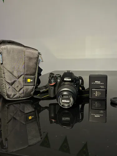 Camera Nikon D3200 + Lente do Kit 18-55mm