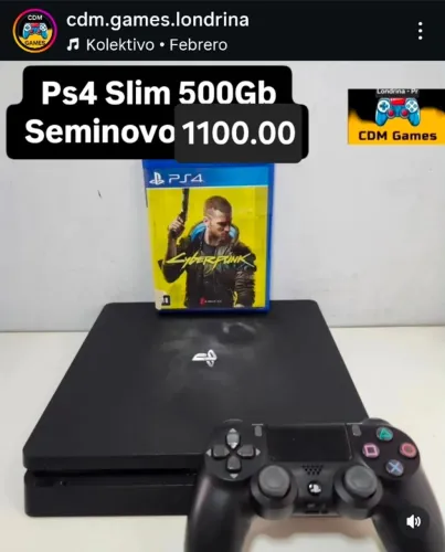 Promoção Ps4 Slim 500gb 1100.00 - Não Aceito Oferta Versão 13.50 