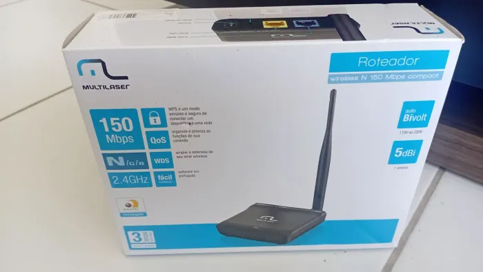ROTEADOR Wireless 150 Mbps - Multilaser