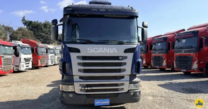 SCANIA R-440 6X2<br>2013/2013<br>AUTOMÁTICO<br>FREIO RETARDER