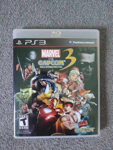 Marvel vs Capcom 3 PS3 - Jogo Marvel VS Capcom 3: Fate of Two Worlds PlayStation 3