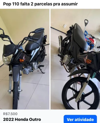 7.500 pra assumir 2 parcelas