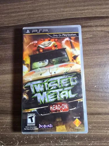 Twisted Metal Head On PSP Mídia Física Original Completo Com Manual