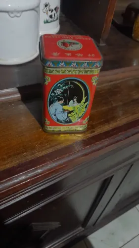 LATA DE CHÁ VINTAGE- Kwong Sang Lung Ching Tea