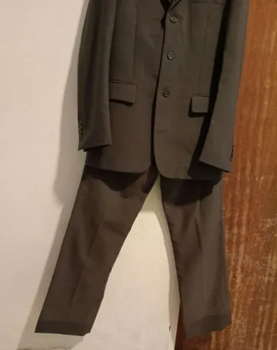 Terno cinza elegante