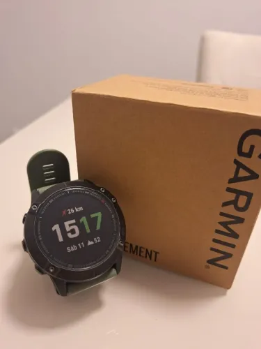 Garmin Fênix 6x Sapphire 51mm Titânio (Usado)