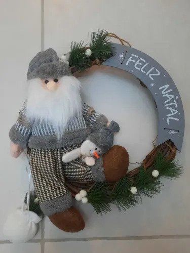 Enfeite natal para porta
