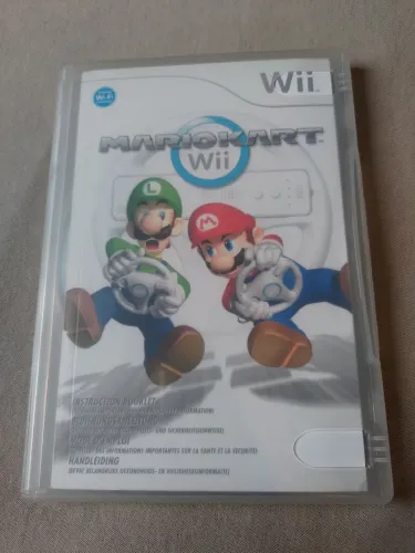 Mario Kart Wii, edição box original, Europeu,