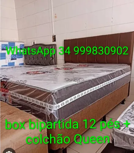 Cama Box Queen completa 