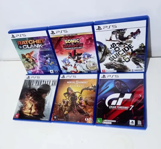 Jogos PS5 (Valores na Descrição) Aceita cartão -Entrega.