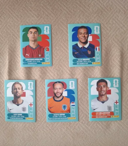 Figurinhas Craques da COPA