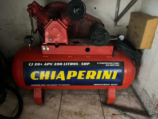 Compressor de ar chiaperini 200l