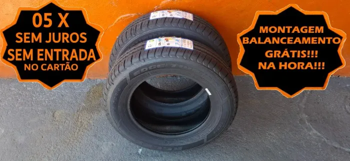 Par de Pneus Aro 14 Goodyear 175 x 70 Kelly_Mont + Balanc Grátis_Aceito Cartão 5X Sem Juro