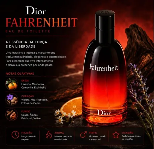 Dior Fahrenheit EDT - 100ml -