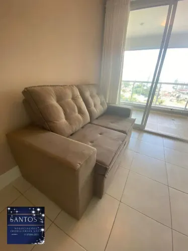 Apartamento com 1 dormitório para alugar, 45 m² por R$ 4.400,00/mês - Brooklin - São Paulo