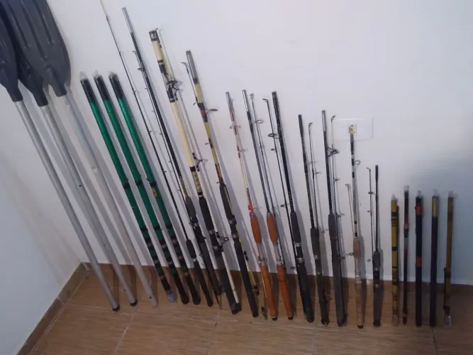 Varas de pescar