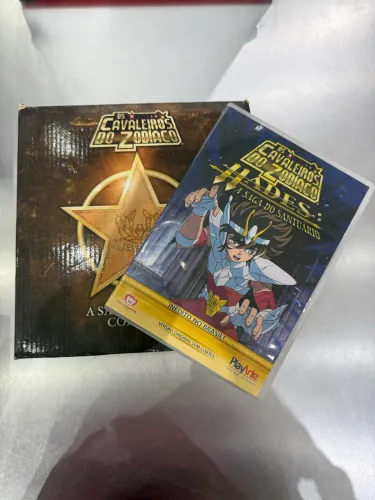 Box Os Cavaleiros do Zodíaco - A Saga de Hades Completa 14 DVDs PlayArte