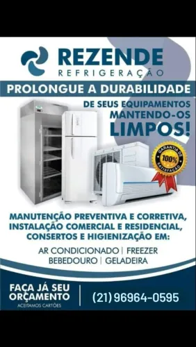 Conserto, manutenção de equipamentos de refrigeração 