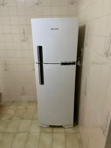 Geladeira Brastemp Frost Free Duplex 375 Litros Cor Branca