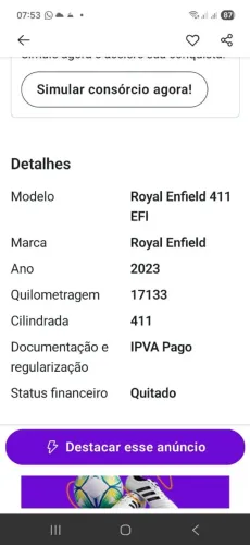 Moto bem conservado só pagar e transferir e sair pelas estradas da vida