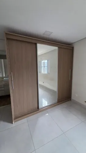 guarda roupa casal grande portas de correr com espelho - entrega e montagem grátis 