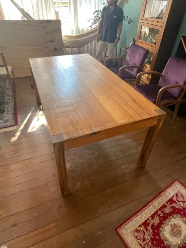 Mesa de Jantar Madeira de Demolição
