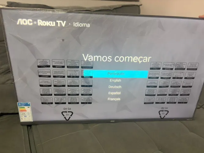 Tv 43 Nova SEM USO COM GARANTIA DE 1 ANO 