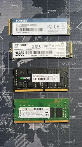 Memórias RAM DDR4 e NVMe