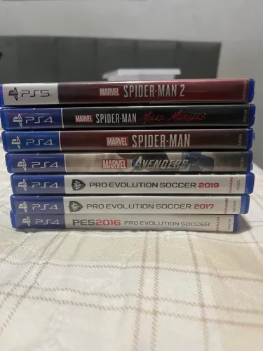 Lote com 7 jogos físicos PS4/PS5 - VEJA A DESCRIÇÃO 