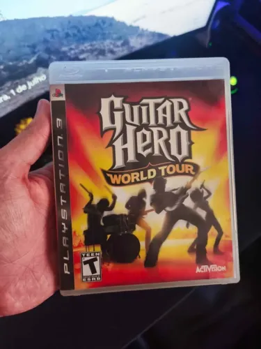Jogo Guitar Hero World Tour PS3 Original Semi Novo