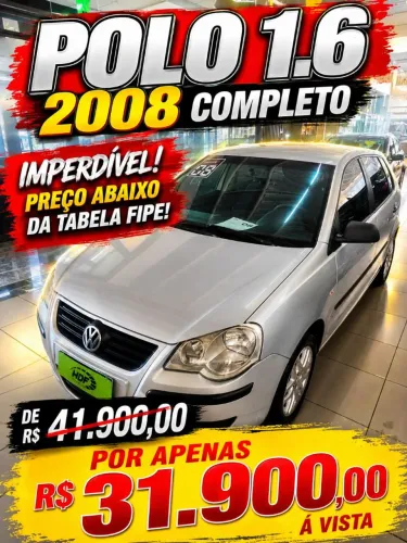 Volkswagen Polo 1.6 Mi/s.ouro 1.6 MI Tot.flex 8V 5P 2008